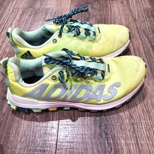 Womens Adidas Sneakers Size 6.5 Lime Green Sneakers